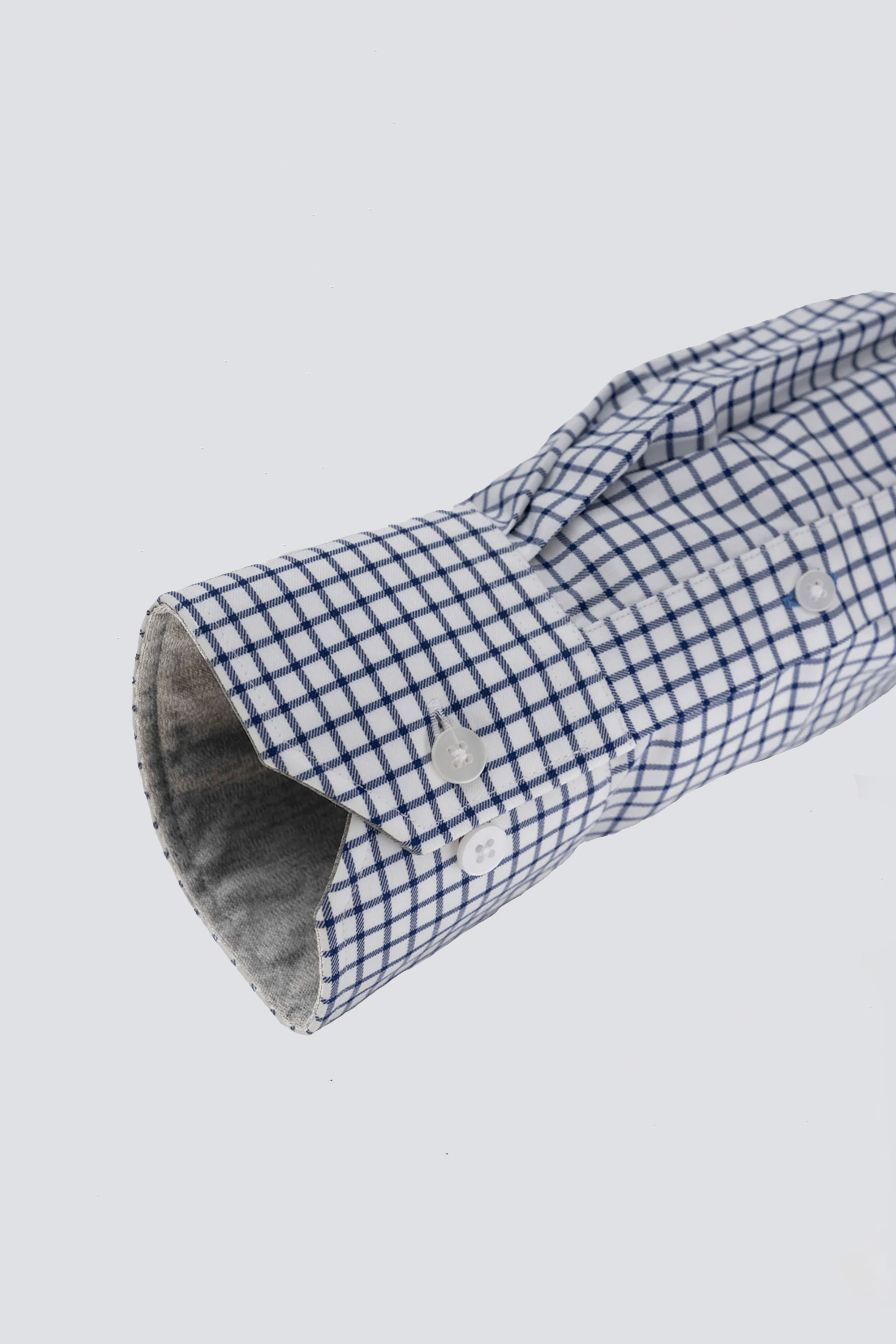 Leader Non-Iron Windowpane // Navy