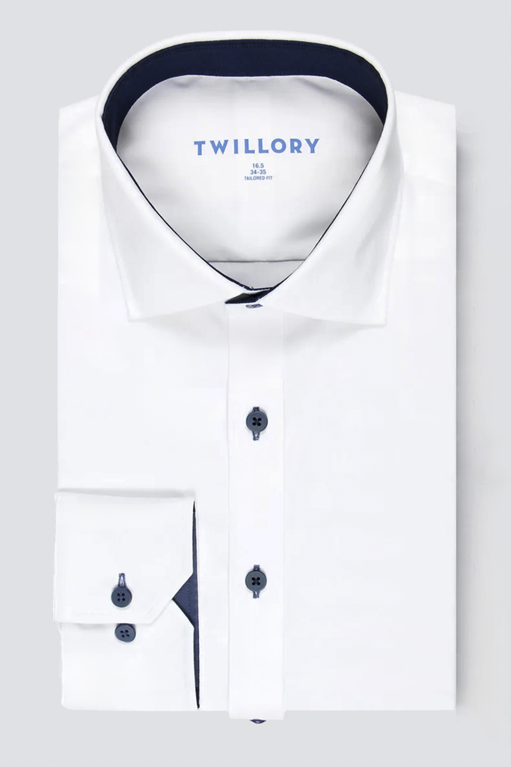 Leader Non-Iron Contrast // Navy
