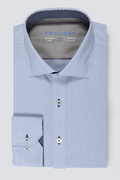 Leader Non-Iron Contrast // Blue Check
