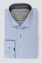 Leader Non-Iron Contrast // Blue Check