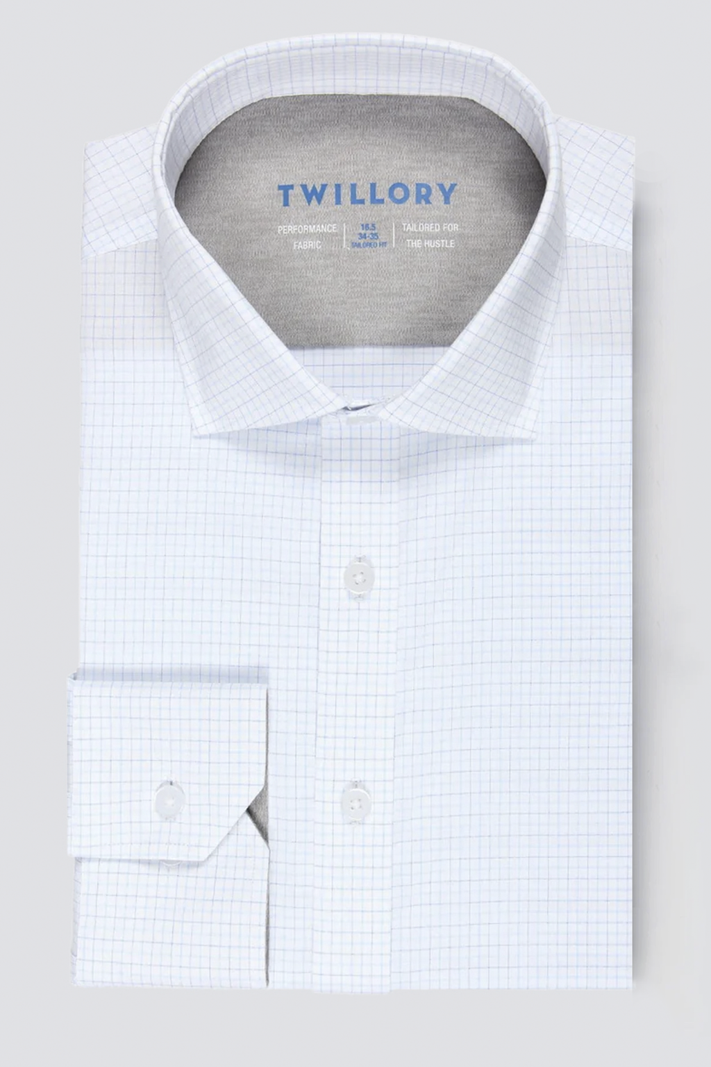 Leader Non-Iron Windowpane // Sky Blue