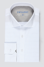 Leader Non-Iron Windowpane // Sky Blue