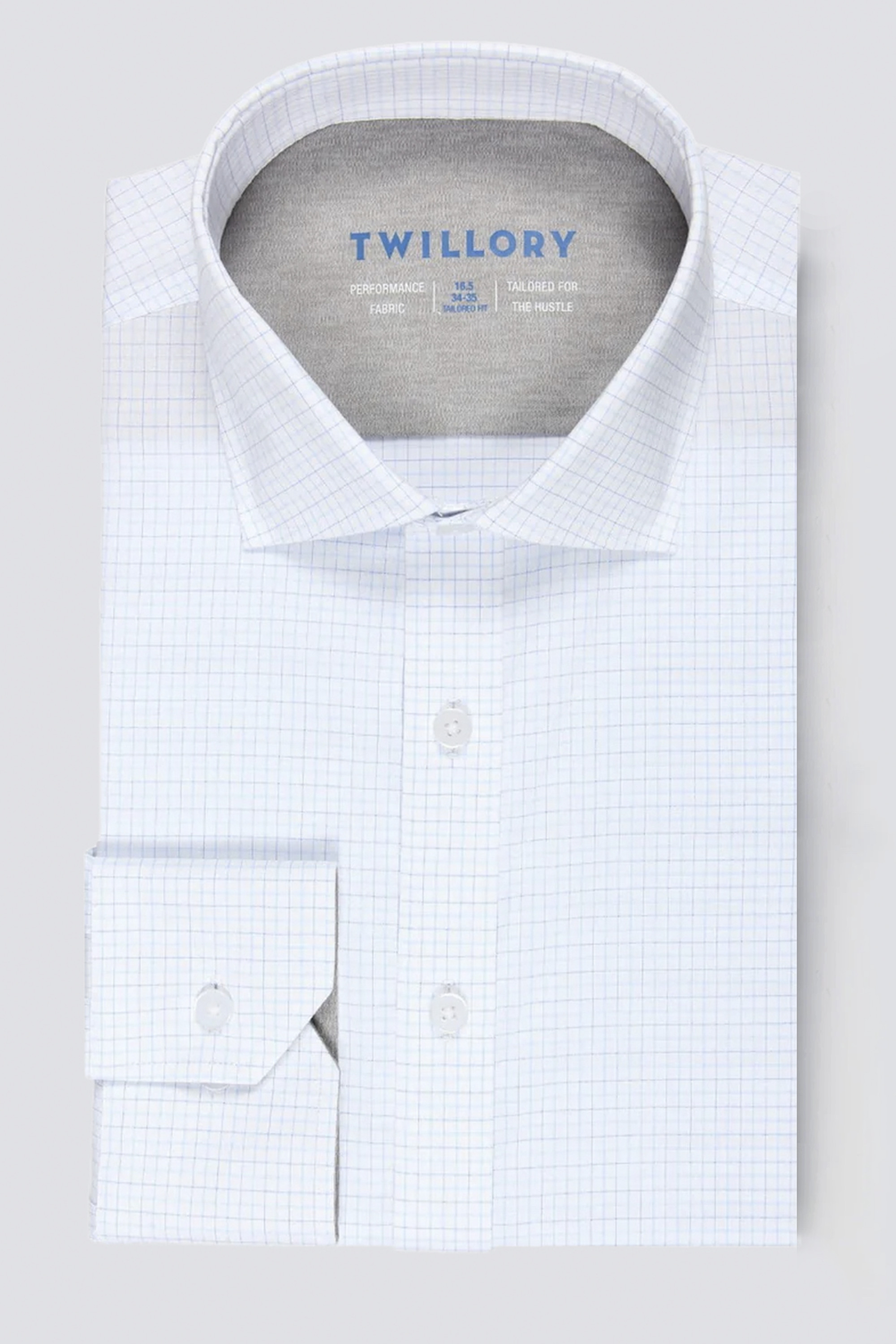 Leader Non-Iron Windowpane // Sky Blue