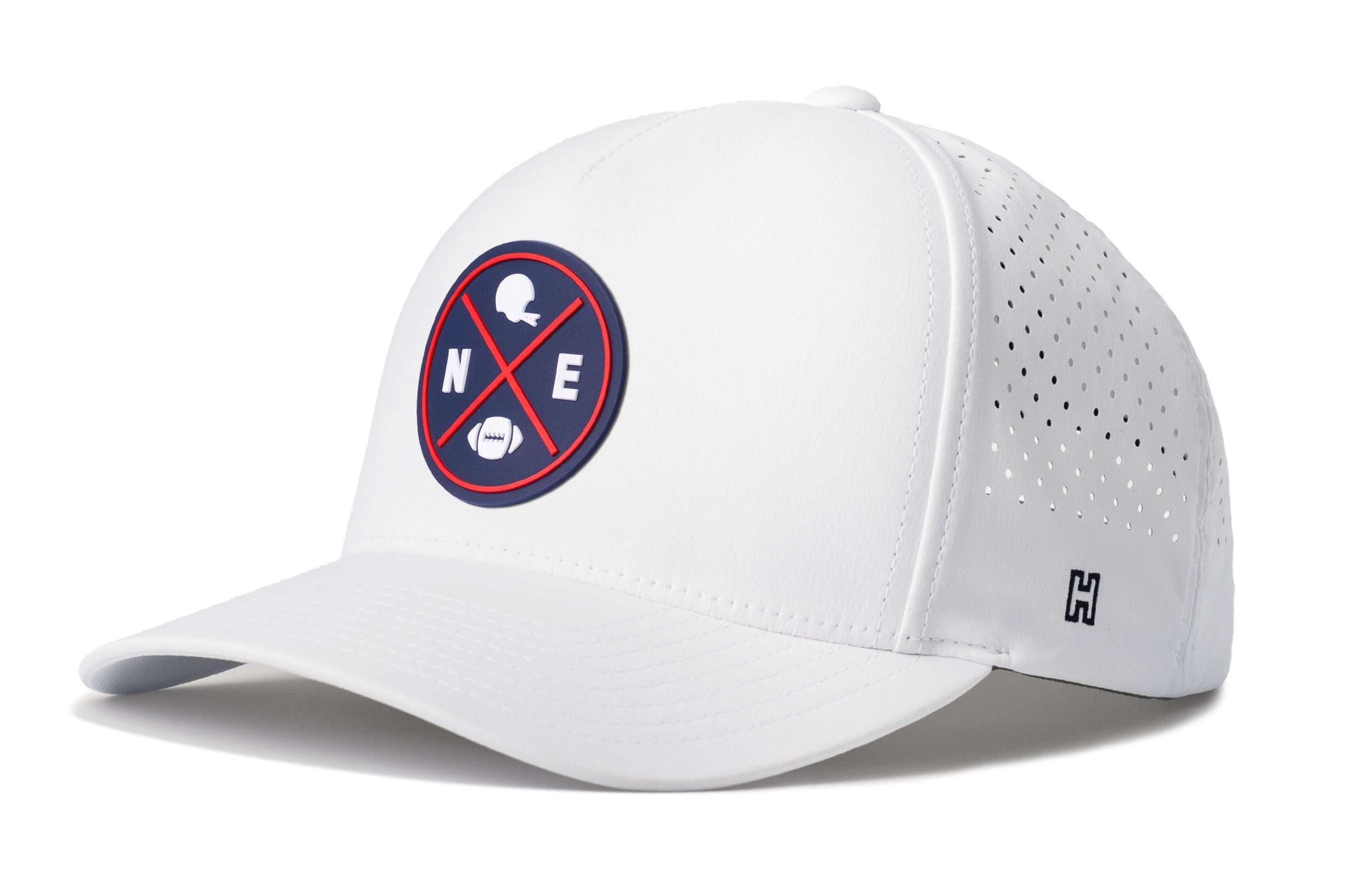 New England Football Performance 5-Panel Hat  |  NE X Flexfit Snapback