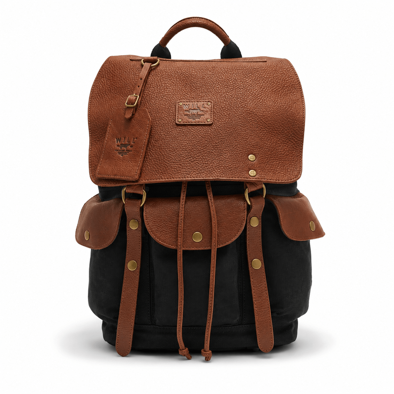 Lennon Canvas & Leather Backpack