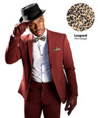 Vittorio Farina Men's Kente Satin Bow Tie & Pocket Square in Gift Box