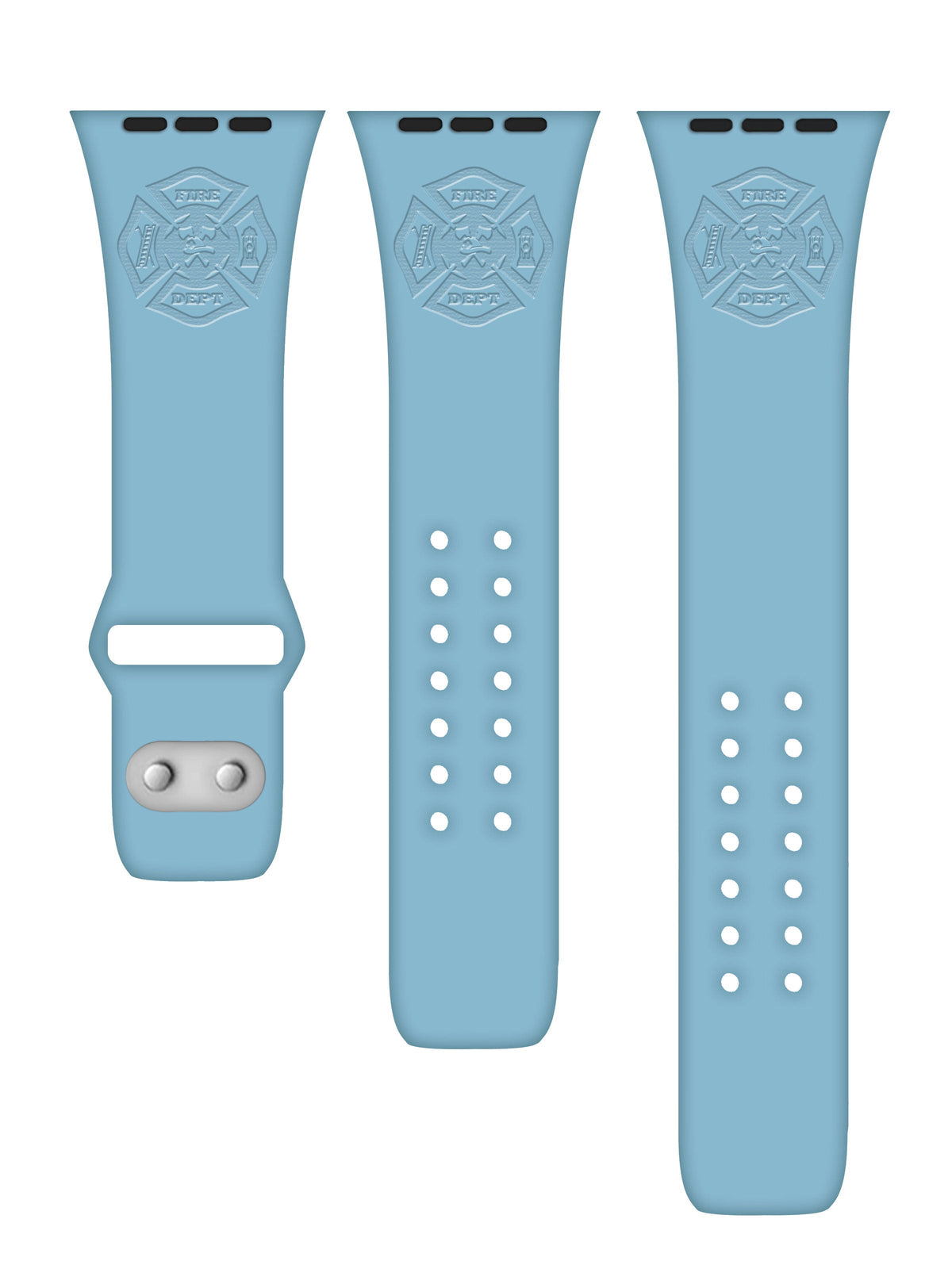 Firefighter First Responder Engraved  Apple Watch Band