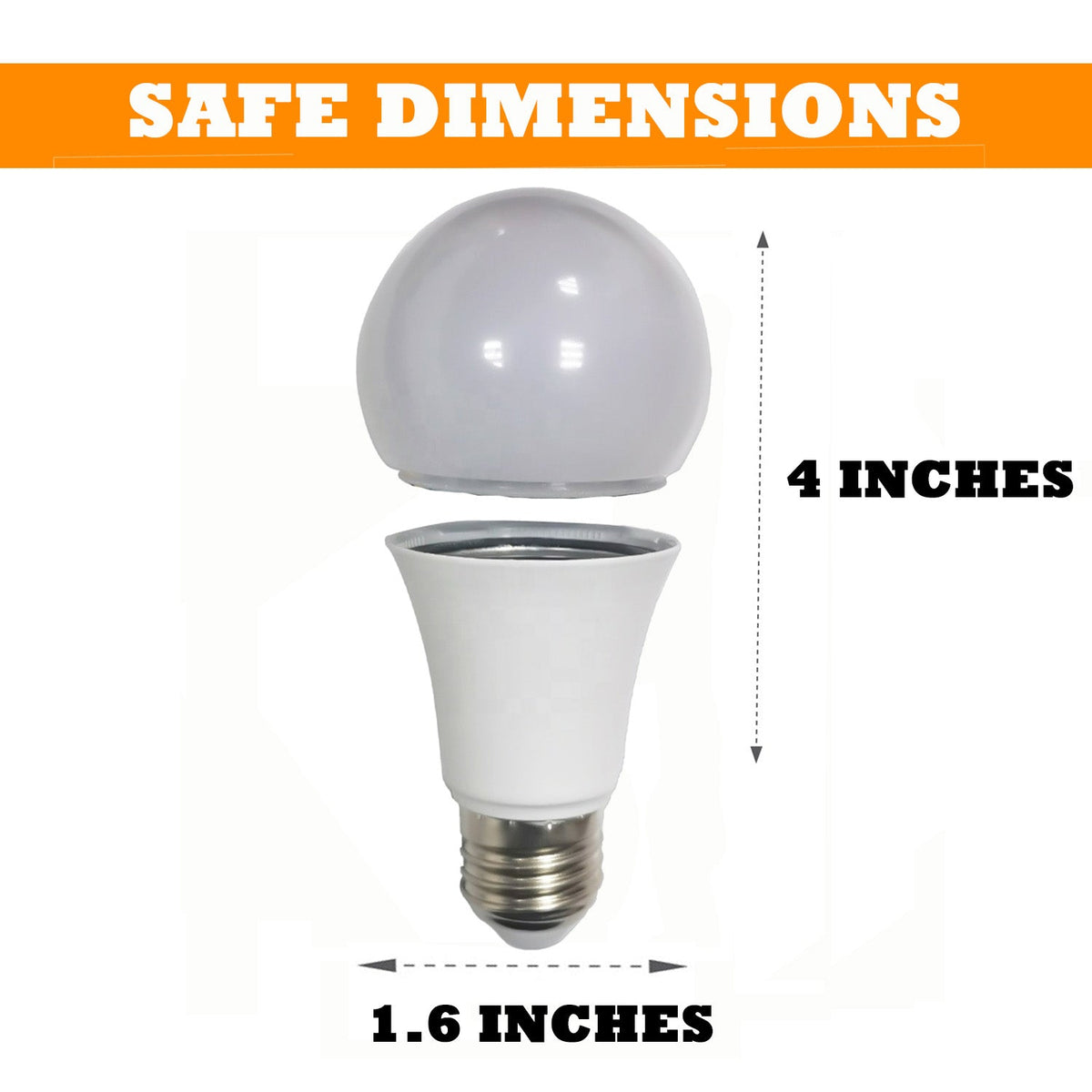 Realistic Lightbulb Diversion Safe - Discreet house hidden safe ideas to hide your money or jewelry in Secret compartments