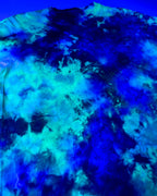 ICE DYED T-SHIRT Limelight (Fluorescent)