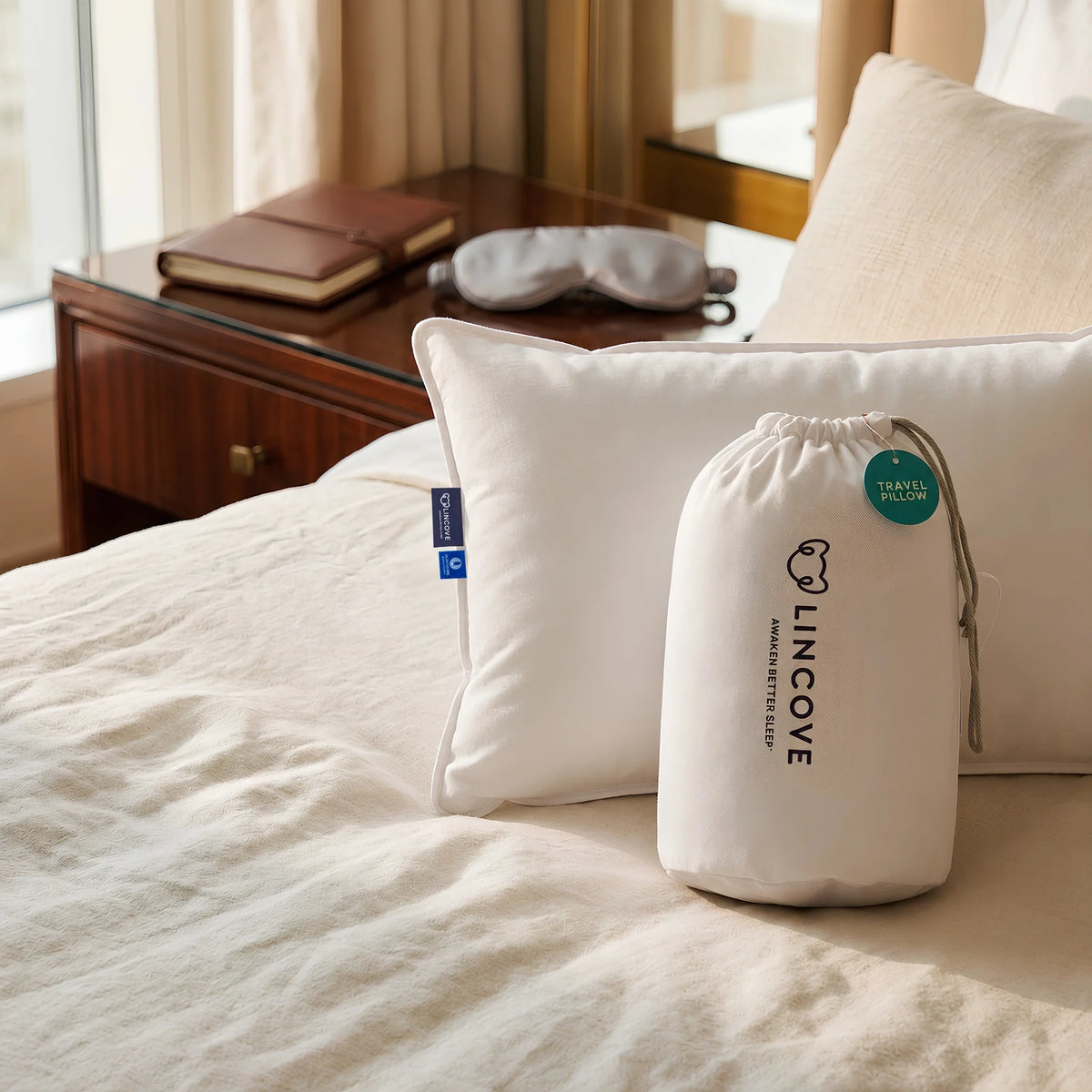 Canadian Down Travel Pillow - Made in Canada