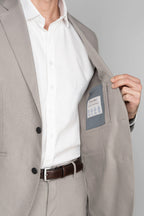 Performance Linen Blazer // Ash