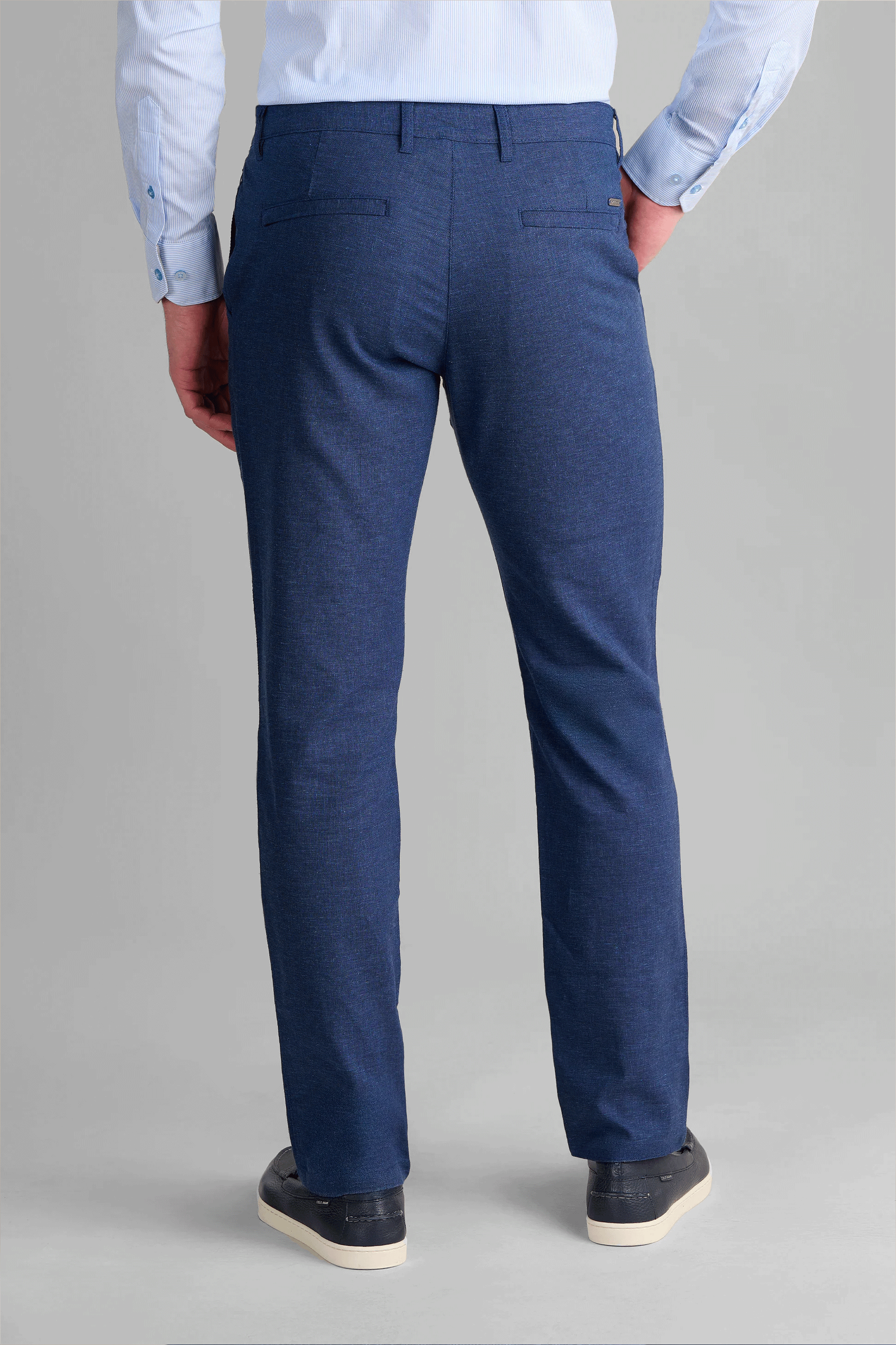 Performance Linen Pants // Blue