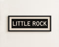 Framed Little Rock Arkansas Bus Scroll