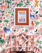 London Matchbook Art Print