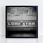 Lone Star Beer Bus Holga Photography Print