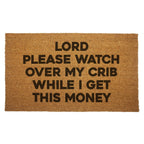 Lord Please Watch Over My Crib Door Mat