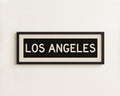 Framed Los Angeles California Bus Scroll