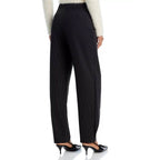 Lucy Paris Striped Asymmetrical Pants Charcoal