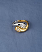 The Bianco Nero Interlock Ring