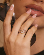 The Marais Coil Ring-Silver