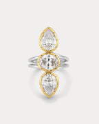 The Marais Triple Statement Ring-Silver