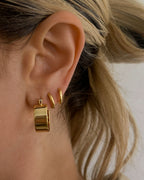 Positano Hoops- Gold