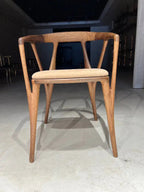 Luxury Premium Solid Walnut Chair - Italian Style