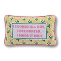 Made it Nice Needlepoint Pillow