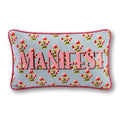 Manifest Needlepoint Pillow