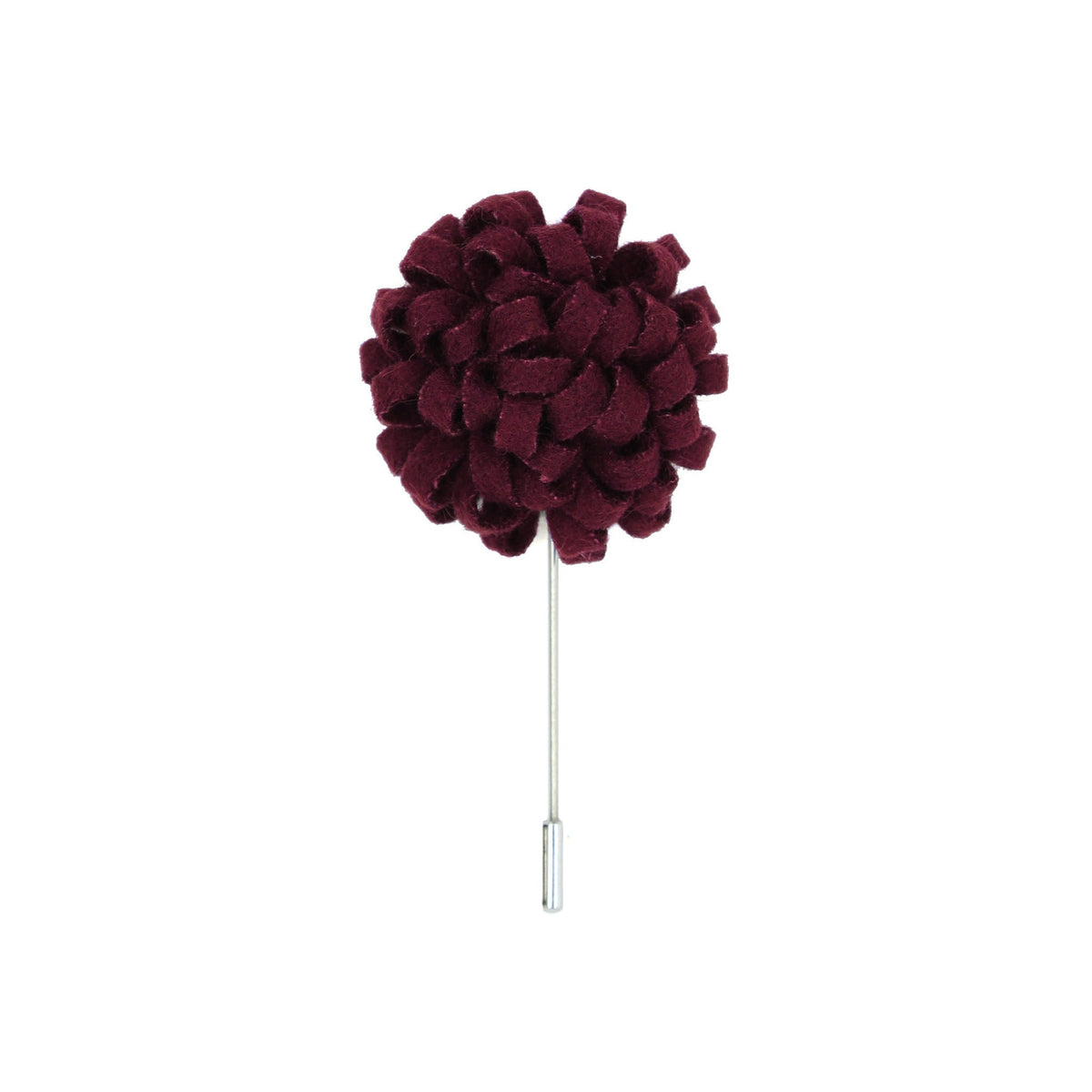 Manzu 50 Burgundy Lapel Pin