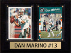Dan Marino Score Donruss 2025 2024  2 Card 6" x 8" Plaque Miami Dolphins
