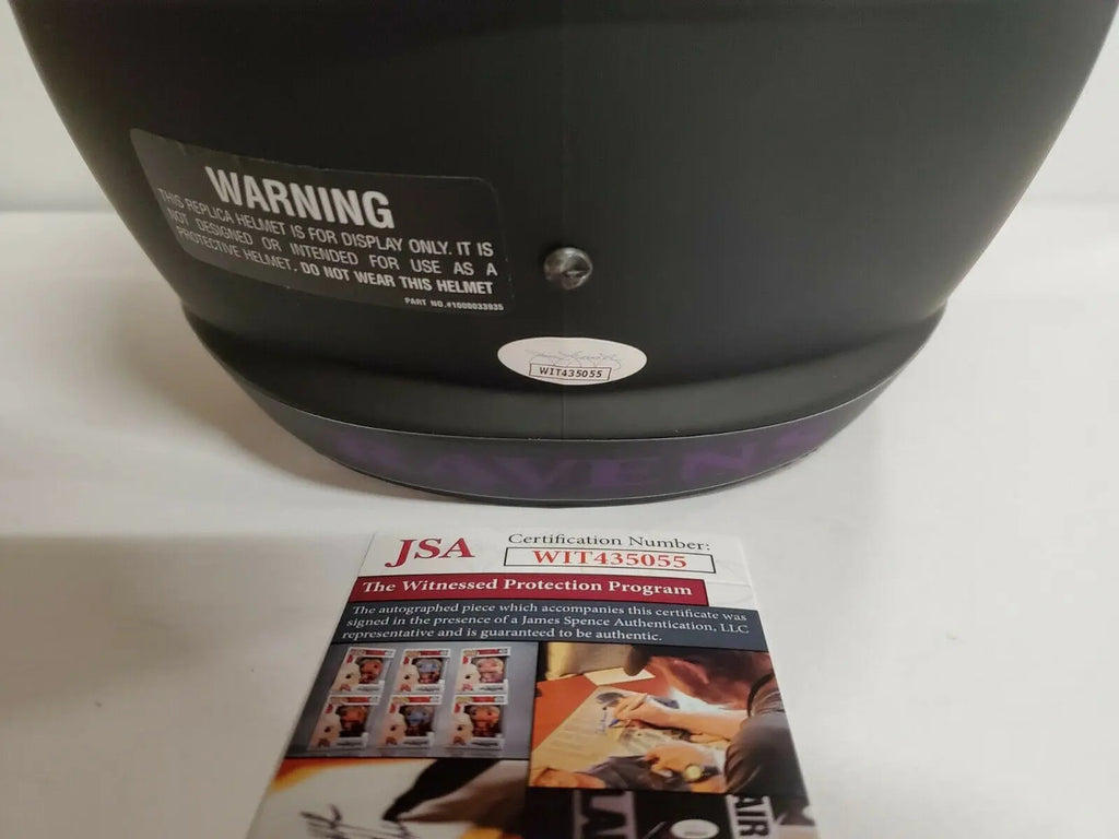 MARQUISE BROWN SIGNED BALTIMORE RAVENS FULL SIZE ECLIPSE REPLICA HELMET JSA COA