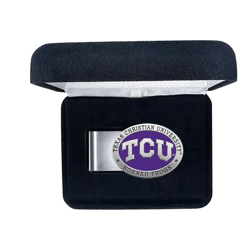 Texas Christian University Money Clip