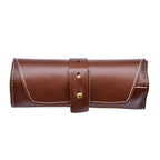 Folding Steak Knife Set in Leather Roll - 4 Piece