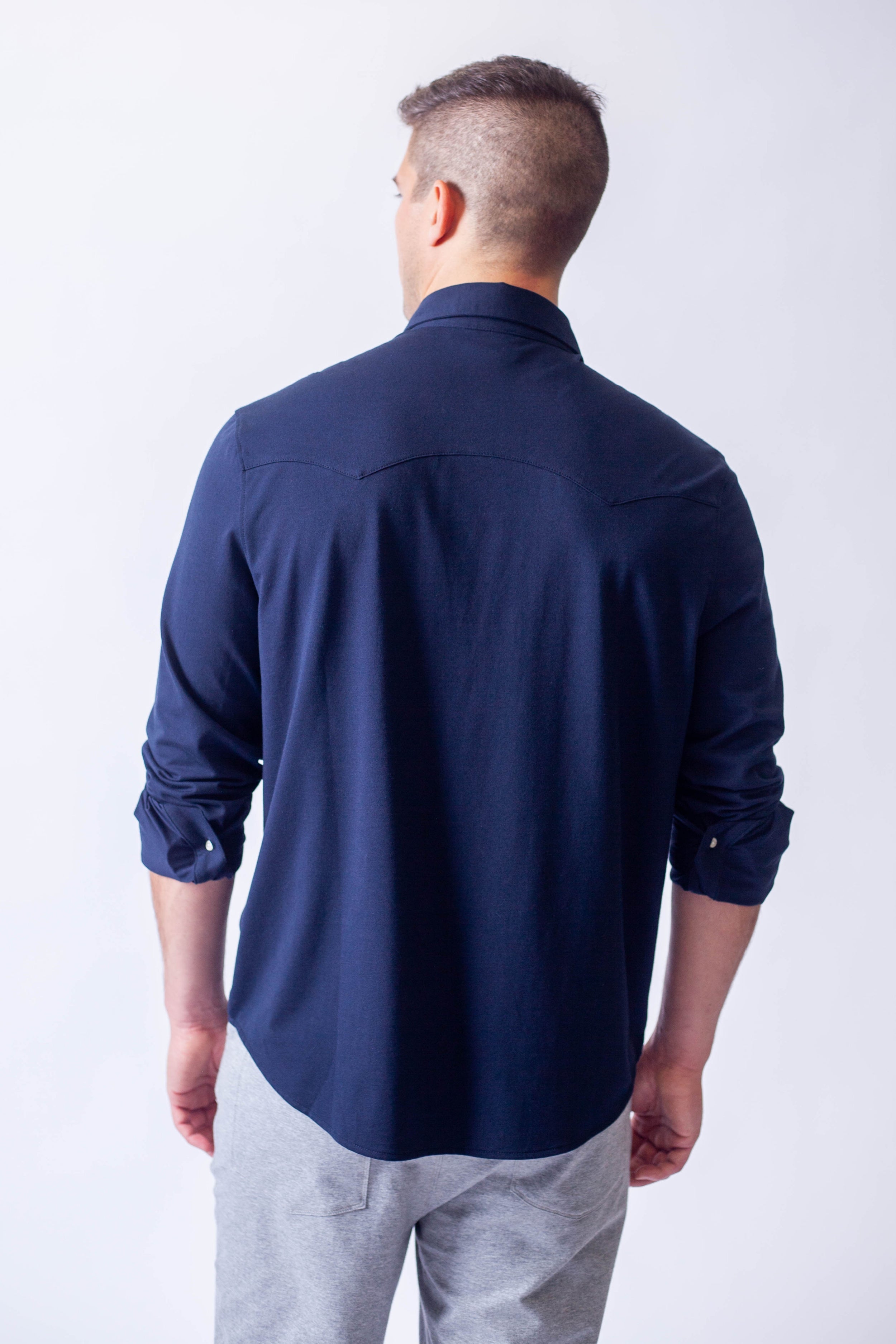 Buki’s Cinqo Western Tech Shirt 2-Pack - Navy/White