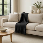 100% Cashmere Throw Blanket - 54"x60"