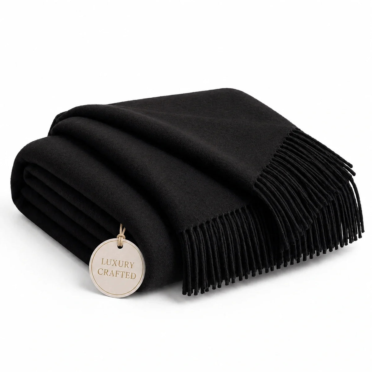 100% Cashmere Throw Blanket - 54"x60"