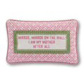 Mirror Mirror Needlepoint Pillow