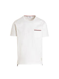 Thom Browne Men Logo Band Jersey T-Shirt