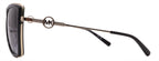 Michael Kors Sunglasses MK1067B-10148G-55-18-140 Non-Polarized