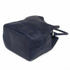 Tooled Leather Bucket Bag
