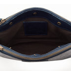 Tooled Leather Crossbody Bag