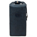 Tooled Leather Two Bottle Wine Carrier