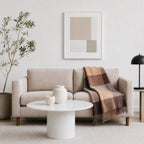 100% Cashmere Throw Blanket - 54"x60"