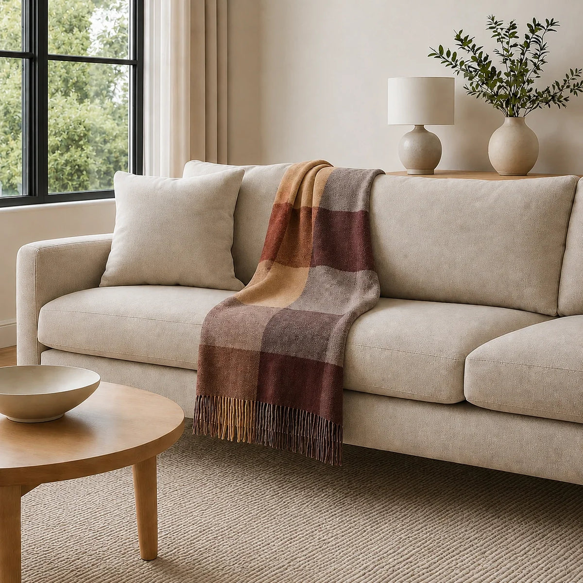 100% Cashmere Throw Blanket - 54"x60"