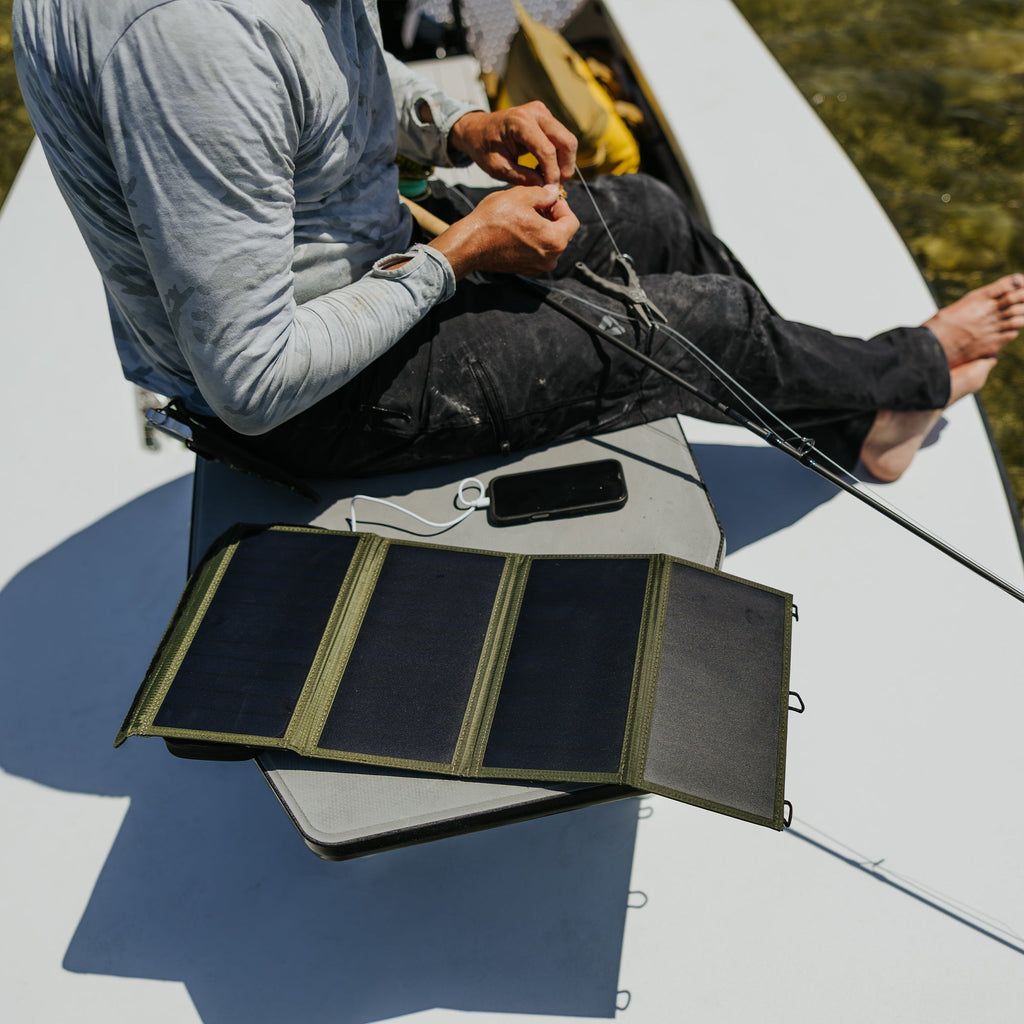 28W 4 Panel Solar Charger