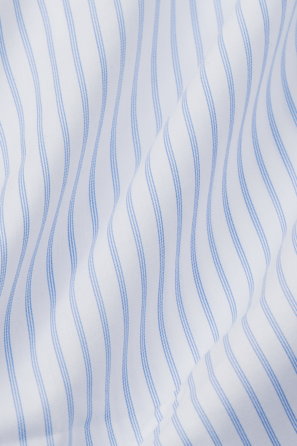 Leader Non-Iron Stripe // Thick White