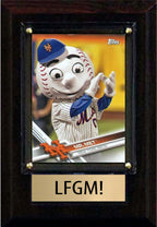 Mr Met 2024 Mets LFGM! 4x6 Plaque - 2017 Topps NYM-2