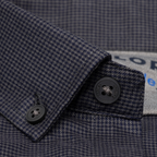 untuck(able) Navy Grey Puppytooth