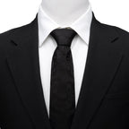 Marvel Avengers Paisley Icons Print Black Tie